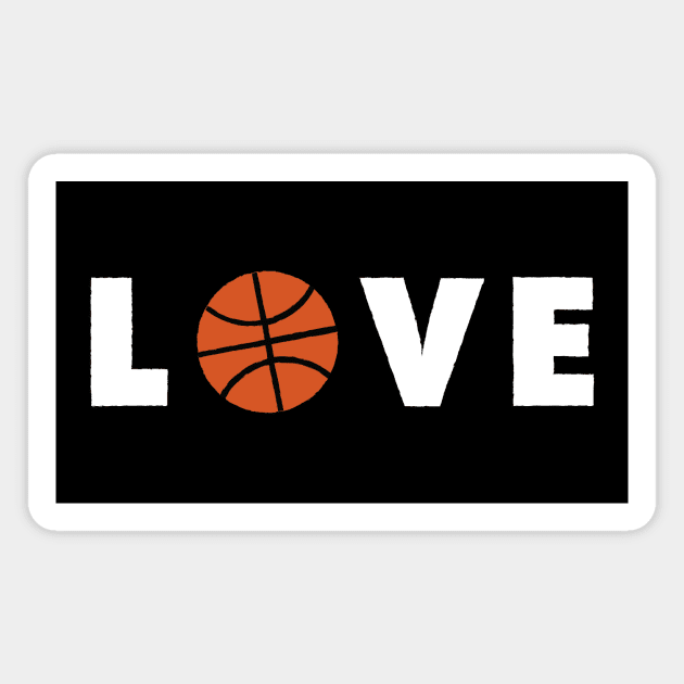 LOVE (BASKETBALL) Magnet by encip